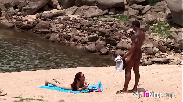 The massive cocked black dude picking up on the nudist beach. So easy, when you’re armed with such a blunderbuss.